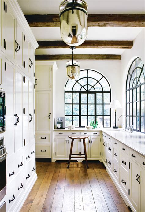 It is also possible to use a white kitchen cabinet with black hardware to create a contemporary kitchen theme. Kitchen & Bath Trend :: Black Hardware & Fixtures - coco ...