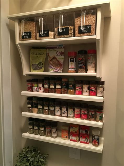 Ikea Spice Rack For Small Space Using Picture Frame Shelves Wall