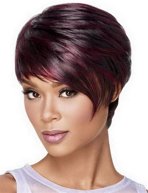 Highlights Black Red Short Hairstyles For African American Women 2017 2018 Hairstyles