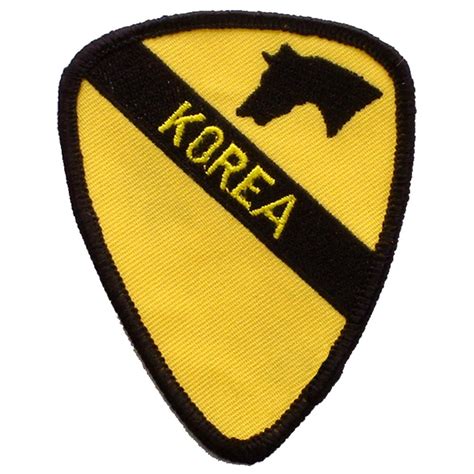 Us Army 1st Cavalry Division Korean Service Patch 3