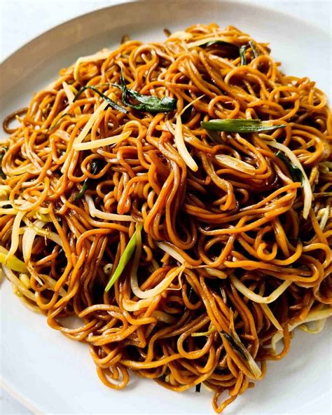Soy Sauce Pan Fried Noodles Casually Peckish