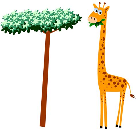 长颈鹿 脖子 卡通片 Pixabay上的免费图片