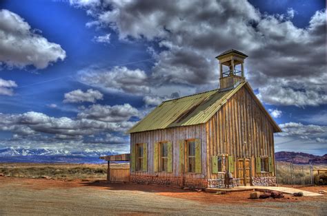 Old Schoolhouse Old School House Located In Moab Utah Total