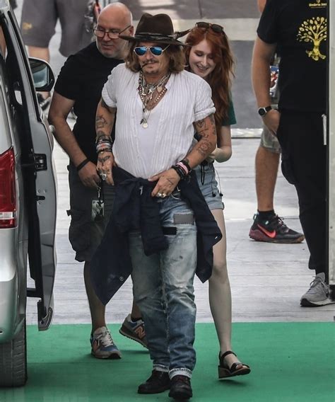 Johnny Depp Spotted With Mystery Redhead