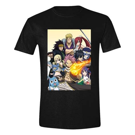 Fairy Tail T Shirt All Characters Figurine Discount
