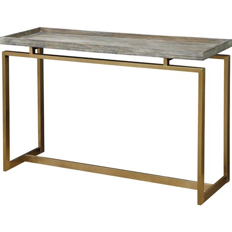 Coast To Coast Accents Biscayne Weathered Console Table Living Room
