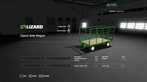 Fs19 Classic Bale Wagon V10 Farming Simulator 19 Modsclub