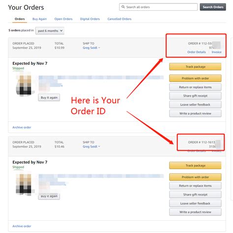 How To Find My Amazon Order Id Awow