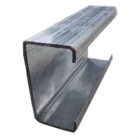 Mild Steel C Section Channel For Construction Size 100mmx15 M At