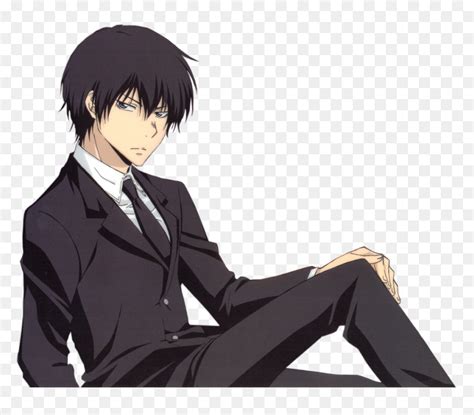 Sitting Anime Boy Png Pics Aren T Mine Credits To The Artist Artist