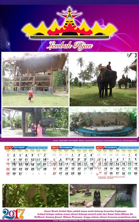 Kalender Wisata 2017 Ragam Wisata Indonesia