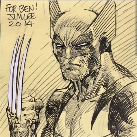 Wolverine By Jim Lee Jim Lee Art Wolverine Artwork Jim Lee
