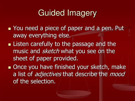 Ppt Guided Imagery Powerpoint Presentation Free Download Id4157338