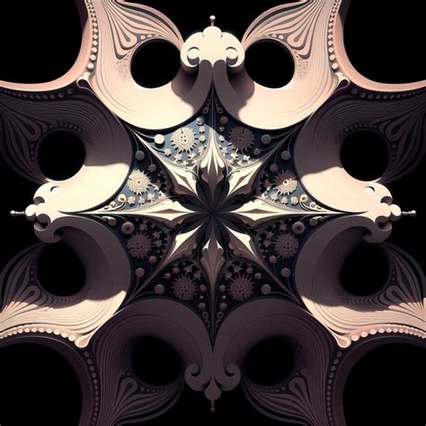 Premium Ai Image Abstract Computer Generated Fractal Design A Fractal