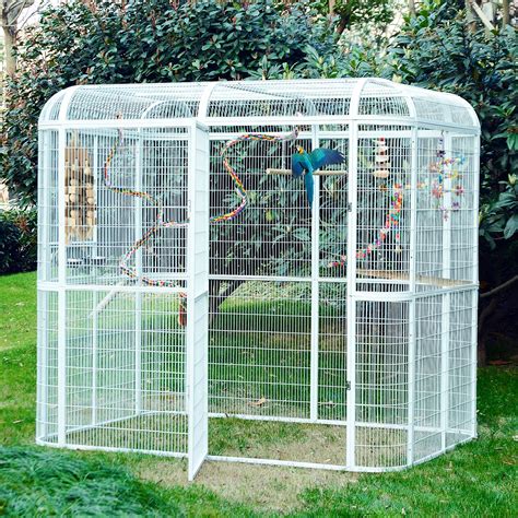 Buy Wonline Iron Birdcages Large Walk In Bird Cage Parakeet Parrot