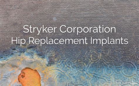 Stryker Total Hip Replacement Lawsuits Recalls Settlements