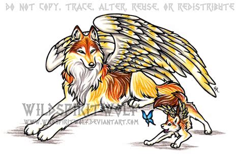 Amber And Greyson Wolf Commish By Wildspiritwolf On Deviantart