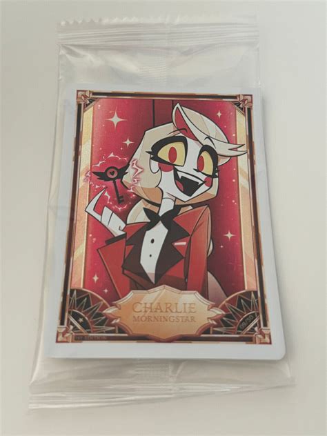 Sealed Nycc Hazbin Hotel Trading Cards Angel Dust And Charlie