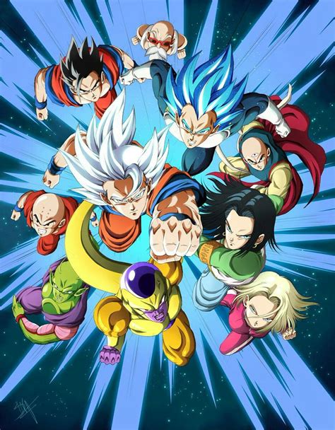 A collection of the top 68 dragon ball wallpapers and backgrounds available for download for free. Team Universe 7 | Dragon ball image, Dragon ball art, Dragon ball gt