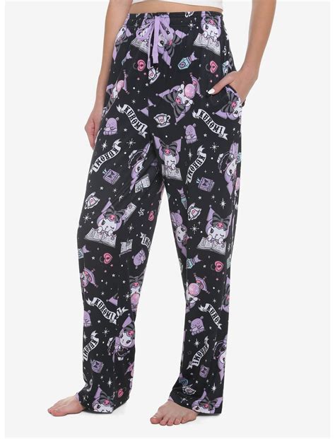 Kuromi Crystal Ball Pajama Pants Hot Topic