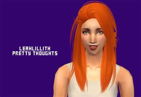Andreva Sims Luna Hair Leahlillith Pretty Thoughts Sims 2