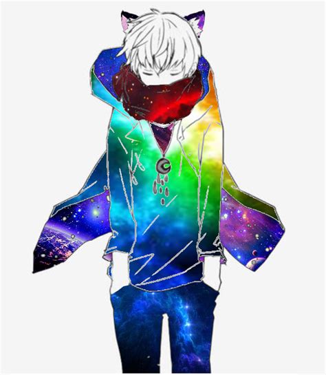 Pin By És Laharl On Anime Star Galaxy Boy Anime Galaxy Cute Anime