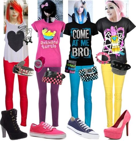 Pin By Samantha On Fashion Scene Outfits Scene Fashion Cute Emo Outfits