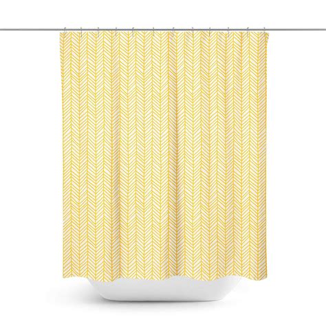 Yellow Shower Curtain Yellow Shower Curtains Personalized Shower