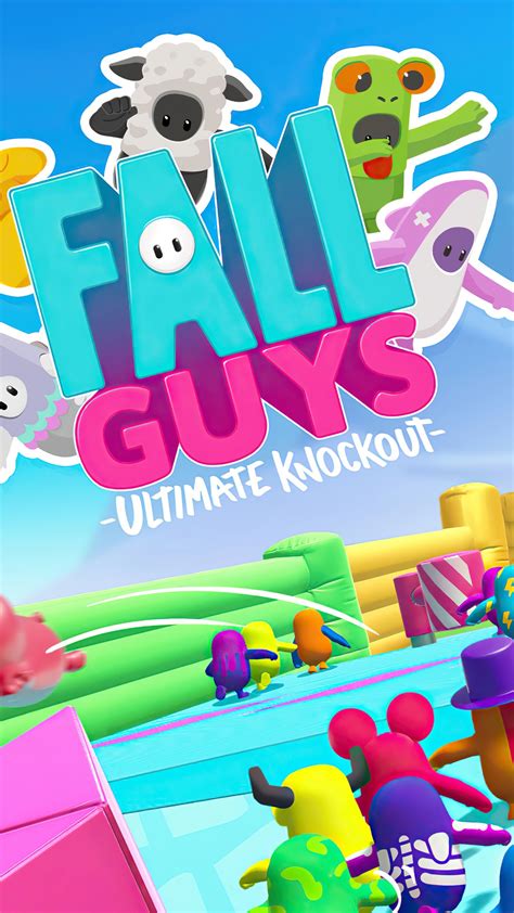 Fall Guys Ultimate Knockout Video Game Hd Phone Wallpaper Rare Gallery