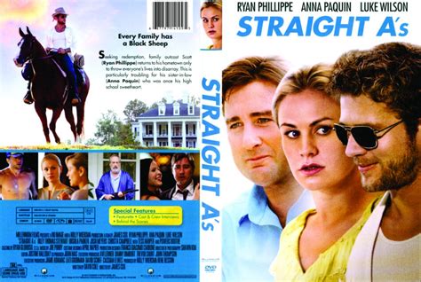 Straight As 2013 R1 Movie Dvd Front Dvd Cover