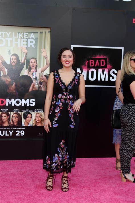 Hayley Orrantia At ‘bad Moms Premiere In Los Angeles 07262016