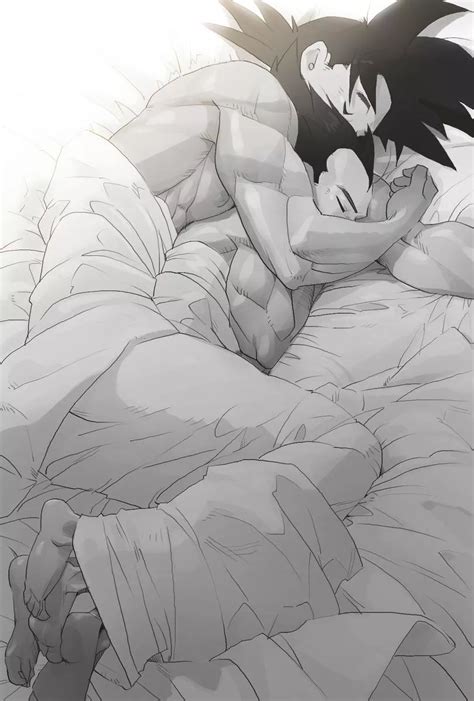 MxM Goku And Vegeta Taking A Nice Nap After They Finished Wrestling