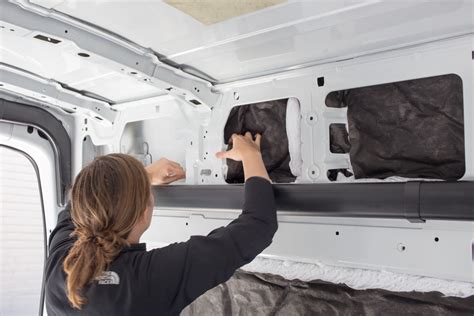 How To Insulate A Van With Thinsulate Moreys In Transit