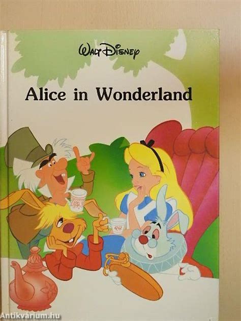Walt Disney Alice In Wonderland Gallery Books 1986 Antikvariumhu