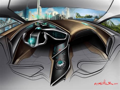 Nissan 2025 Interior Concept Car Body Design