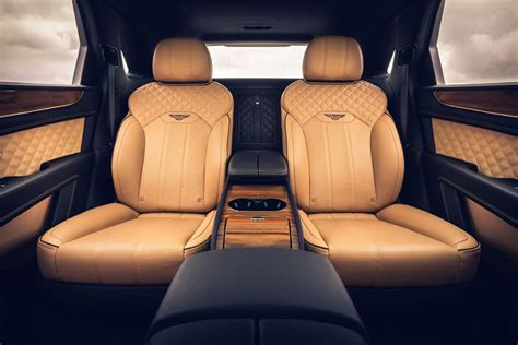 New Bentley Bentayga Suv Boasts The Most Opulent Rear Seats