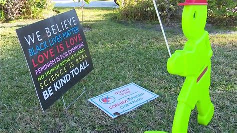 Video Shows Neighbor Smearing Dog Poop On Fort Lauderdale Yard Signs