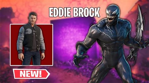 Eddie Brock Fornite Skin Gameplay Venom Unleashed Emote And Bundle