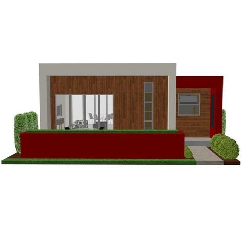 Casita Plan: Small Modern House Plan | Small modern houses, Modern ...