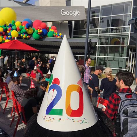 Photos From Google S Birthday Celebration At The GooglePlex