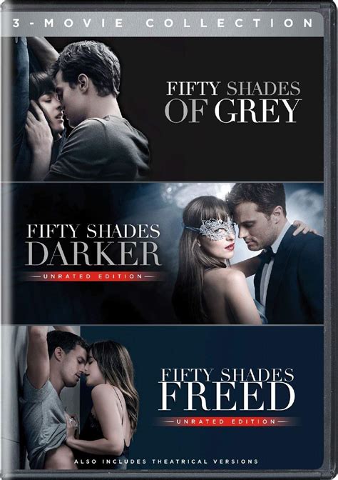 Fifty Shades Of Grey Trilogy Movie Collection Dvd Movies And Tv