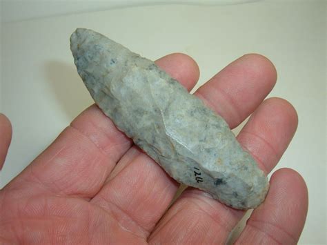 Excellent And Colorful Ohio Early Adena Point Arrowheadartifact
