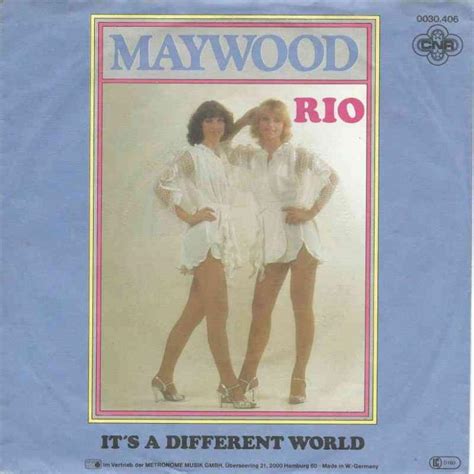Maywood Rio 7 Cnr Vinyl Single Germany 1981