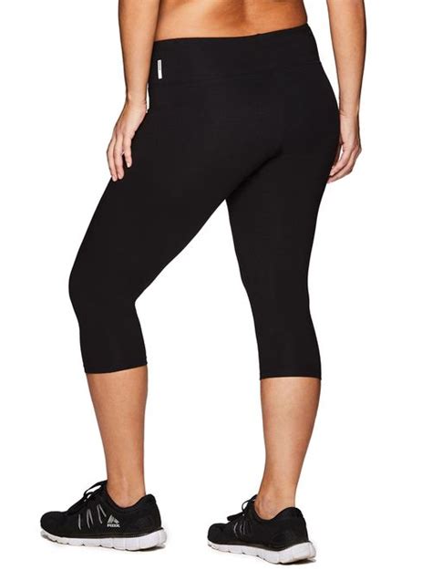 Buy RBX Active Women S Plus Size Cotton Spandex Fashion Workout Yoga Capri Leggings Online