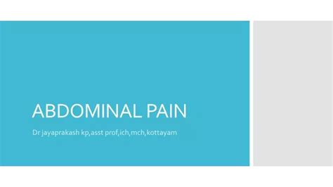 Ppt Abdominal Pain Powerpoint Presentation Free Download Id6524182