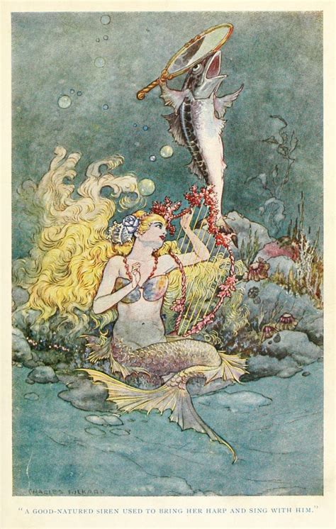 Charles Folkards Illustrations For British Fairy And Folk Tales