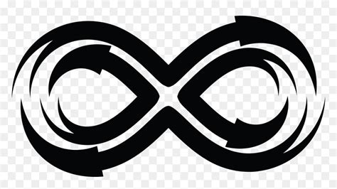 Infinity Clipart Picture Black And White Infinity Symbol Hd Png