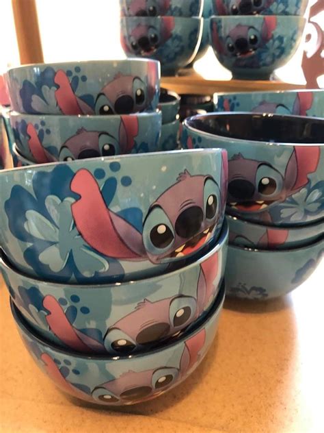 Dlp Exclusive Stitch Bowls Cute Disney Outfits Birthday Party Packs
