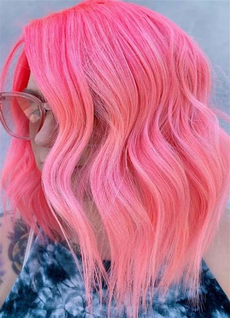 Dreamy Shades Of Pink Hair Colors For Ladies In 2019 Stylezco