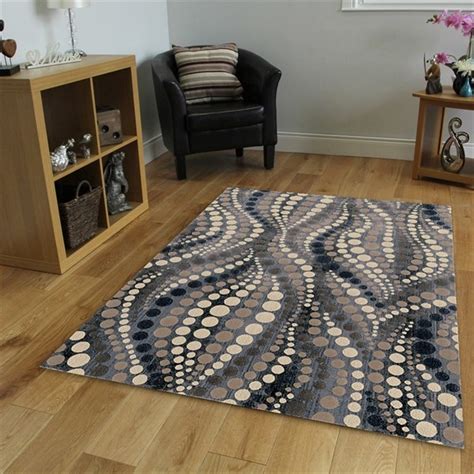 Iseo Rug Contemporary 3795 Gray 53x73 Contemporary Area Rugs